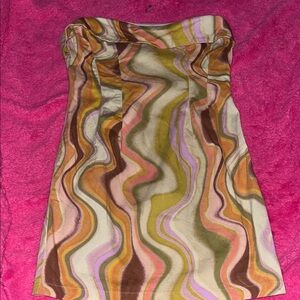 Wild Fable Multicolor Swirl Dress